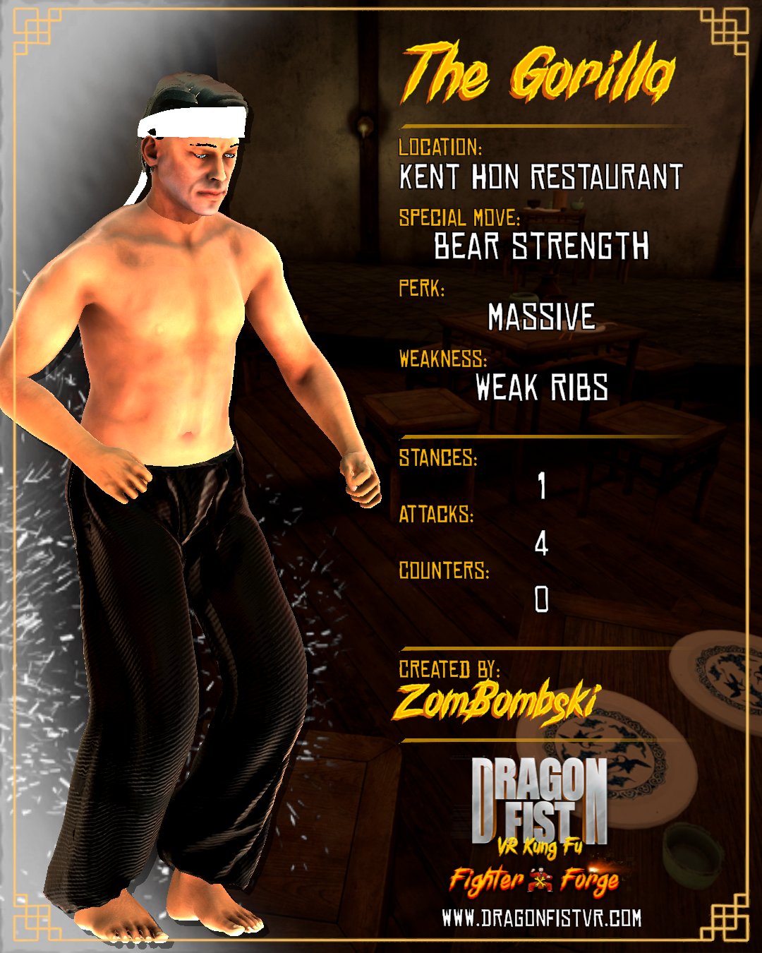 The Gorilla - Created By: ZomBombski